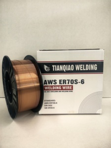 Fil de soudage ER70S-6 en gros, AWS A5.18, 0,8 mm, 1,0 mm, 5 kg/15 kg par <span class=keywords><strong>bobine</strong></span>, pour soudage ER70S-4 ER70S-2, fil de soudage solide - Product Image 4