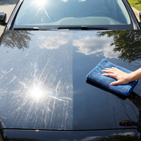Serviette de nettoyage en microfibre tissée épaisse, écologique, séchage rapide, douce, avec logo personnalisé, pour le detailing automobile, séchage de voiture, 60x90cm, chiffon de lavage