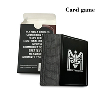 Prix d'usine Impression personnalisée Conception personnalisée Jeu de cartes interactif divertissant pour couples de haute qualité