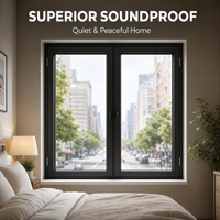 Los Constructores Inmobiliarios Pueden Obtener Ventanas Corredizas de Aluminio con Dimensiones Personalizadas, Junto con Accesorios de Ferretería Completos