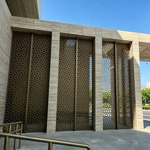 Muro Cortina <span class=keywords><strong>de</strong></span> Aluminio para Edificios <span class=keywords><strong>de</strong></span> Oficinas, Estilo Moderno, Cortina Translúcida, Ecológica, Personalizable en Tamaño y Color, Garantía <span class=keywords><strong>de</strong></span> 5 Años - Product Image 6