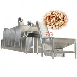High Quality Safflower Seeds Cacao Soya Bean Chestnut Roaster Machinery Cashew Grain Corn Peanut Machine for Roasting Nuts