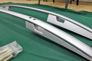 Sıcak satış gümüş siyah alüminyum araba tavan portbagajı çatı travers için portbagaj CRV <span class=keywords><strong>RE</strong></span> 2007-2011 - Product Image 4