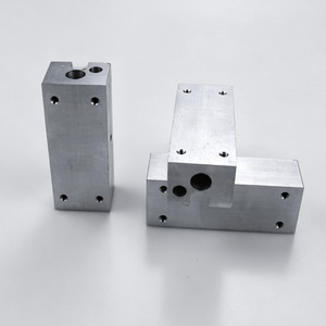 Bloc en aluminium massif usiné CNC, bloc de positionnement en alliage 6063 pour la personnalisation d'équipements industriels - Product Image 3