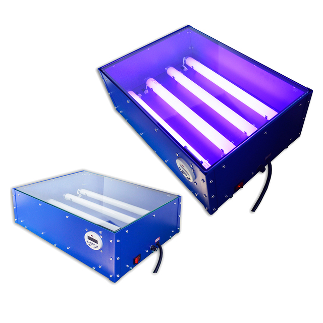 High Quality Screen Printing 60W 460x320mm Desktop LED UV Vacuum Exposure Machine for Steel Plate