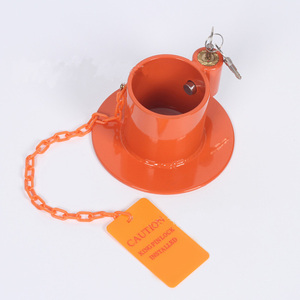 YH1593 Heavy Duty 5ème Roue <span class=keywords><strong>Remorque</strong></span> En Acier King Pin Lock Solide <span class=keywords><strong>Antivol</strong></span> pour RV et Conteneur Remorques Condition Nouveau - Product Image 4