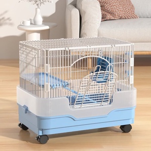 USMILEPET Nuevas innovaciones Jaula de cría de <span class=keywords><strong>conejos</strong></span> comercial de lujo Diseño Villa Anti-spray <span class=keywords><strong>Casa</strong></span> de conejo <span class=keywords><strong>interior</strong></span> Venta <span class=keywords><strong>para</strong></span> conejillo de indias - Product Image 6