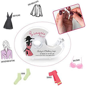 의류 투명 란제리 바디 테이프를위한 접착 여성 양면 테이프 - Product Image 6