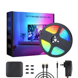Großhandel Hdmi 2.0 Fancy Sync Box Ambi light PC TV-Leuchten Hintergrund beleuchtung