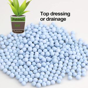 Mini Blue Hydroponics Clay Pebbles Mejorado 3mm-5mm Hydro Ceramsite Balls para riego hidropónico - Product Image 5