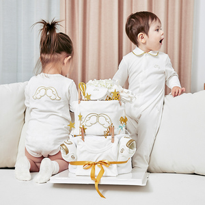 Combinaison de haute qualité pour bébés de 0 à 3 ans, ensembles de vêtements pour nouveau-nés, ensembles de vêtements d'été pour bébés, vêtements en coton, ensemble cadeau pour nouveau-nés - Product Image 2