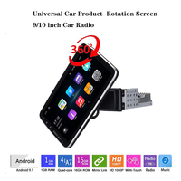 2 Din 4 + 64GB 10 Inch Universal GPS Navigation Audio Stereo Dvd Multimedia 360 Degree Rotatable Android Car Dvd Radio Player