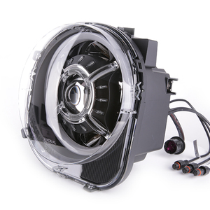 Faro LED RGB Halo da 9 Pollici Plug and Play con Occhi di Angelo - Compatibile con <span class=keywords><strong>Jeep</strong></span> <span class=keywords><strong>Renegade</strong></span> 2015-2021 - Product Image 3