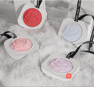 Подгонянный ароматический камень из керамической розовой глины для автомобиля освежитель воздуха камень для домашнего декора - Product Image 4