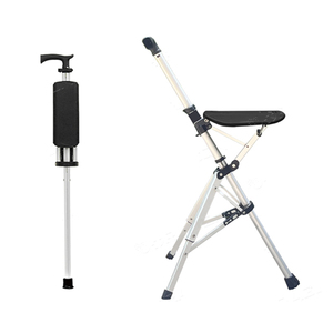 مقعد كراسي سهل الحمل قابل للطي عالي الجودة ومزود بـ 3 أرجل سهل الحمل ومخصص لكبار السن - Product Image 1