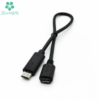 Benutzer definierte USB-C Stecker zu USB 2.0 Micro B 5 Pin Buchse Adapter Datenkabel Typ C zu Micro-USB OTG Kabel