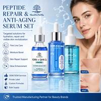 Sérum Anti-Âge Avancé à Marque Blanche 0,5% 5000ppm GHK-Cu Peptide de Cuivre SNAP-8 PDRN pour le Raffermissement, la Réparation et l'Hydratation du Visage