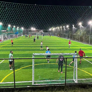 Nhị sắc 50mm 60mm 160 khâu cỏ tổng hợp cỏ nhân tạo cho sân bóng đá thể thao - Product Image 4