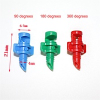 Buse de pulvérisation d'irrigation agricole à réfraction à 90, 180 et 360 degrés pour jardin