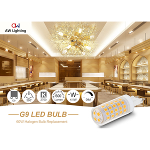 Ampoule LED G9 4,5W 500-550LM AC230V pour éclairage intérieur, vente en gros OEM, usine - Product Image 6