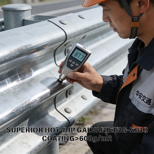 Barandilla <span class=keywords><strong>de</strong></span> Acero Certificada <span class=keywords><strong>de</strong></span> 2.67mm y 3.0mm, Barrera <span class=keywords><strong>de</strong></span> Seguridad Tipo W para Proyectos <span class=keywords><strong>de</strong></span> Carreteras Internacionales y Obras Civiles - Product Image 6