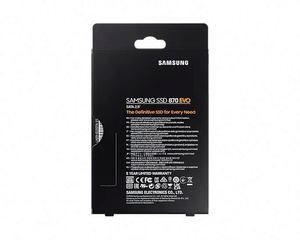 ไดรฟ์โซลิดสเตทสำหรับ SAMSUNG MZ-77E4T0BW 4TB 870 EVO SATA 2.5" SSD V-NAND 3bit MLC DDR4 SDRAM AES 256-bit - Product Image 6