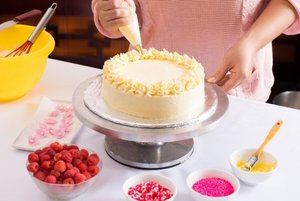 Carton jetable de qualité alimentaire pour fête d'anniversaire Plateau de cuisson en <span class=keywords><strong>mousse</strong></span> pour gâteau - Product Image 6