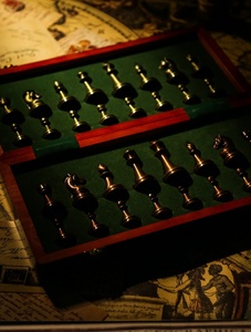 Set Regalo di <span class=keywords><strong>Scacchi</strong></span> con Scacchiera Pieghevole in Legno, Ornamento di <span class=keywords><strong>Scacchi</strong></span> Occidentali, <span class=keywords><strong>Collezione</strong></span> per Principianti e Bambini - Product Image 6