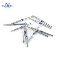 Huacera 4101 fresas de diamante de alta calidad surtidas puntas de pulido para laboratorio Dental para uso en clínica Dental con punta de carburo