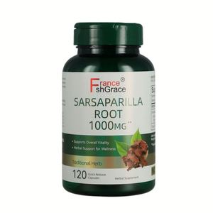 Cápsulas de Raíz de Sarsaparilla con Etiqueta Personalizada, 1000mg, Sin OMG, Apoyo a la Salud para Adultos, Extractos de Raíz de Sarsaparilla - Product Image 1