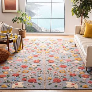 Biểu Tượng Tùy Chỉnh Thảm Hot Bán Hoa Thảm Nhà Máy 3D In Karpet Bán Sỉ Khu Vực Thảm Vòng Cọc Handtufted Mềm Len Tapis - Product Image 5