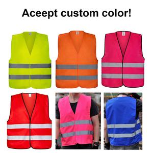 Ropa DE SEGURIDAD reflectante Chaqueta reflectante Hi Vis Red Traffic Security Construction Chaleco DE SEGURIDAD reflectante de alta visibilidad - Product Image 4