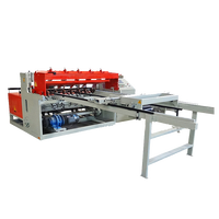 Machine à souder les treillis métalliques Machine à souder les barres d'armature en acier avec PLC et moteur CNC Nouvelle machine à souder les treillis métalliques par points en acier pour clôture