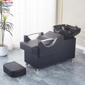 อ่างสระผมปรับเอนได้สไตล์ไทยสมัยใหม่สำหรับร้านเสริมสวยและสปา - Product Image 5