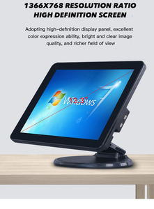 Sistema POS de fábrica OEM con doble pantalla táctil Windows y Android de 15.6 pulgadas, máquina todo en uno, terminal de pago POS - Product Image 5