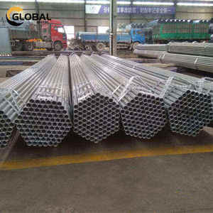 Tubes en acier galvanisé sans soudure de qualité supérieure 0,8 mm 0,6 mm 12 mm Z60 Z80 Dx51D Dx52D Dx53D Tubes ronds en acier galvanisé - Product Image 1