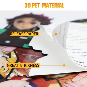 Pegatinas Pequeñas de Anime ONE PIECE/DBZED <span class=keywords><strong>Anya</strong></span>/Marin, Calcomanías Impermeables para Teléfono, Calcomanías Pequeñas 3D - Product Image 6