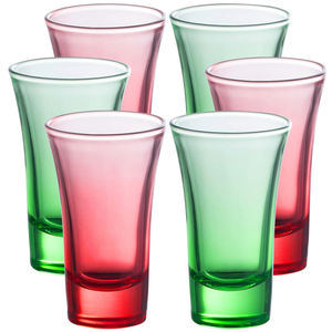 Taza de acrílico de fondo grueso irrompible reutilizable, vasos de chupito de vino de acrílico de plástico azul de grado alimenticio portátiles - Product Image 1