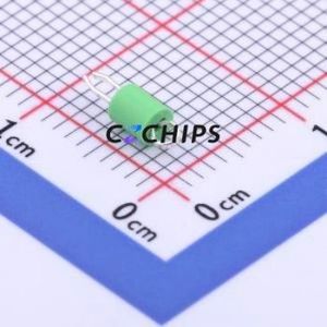 RH-5116 Test Point / Test Loop Connector Pin Type (Through Board) Green 2.5mm - Product Image 1