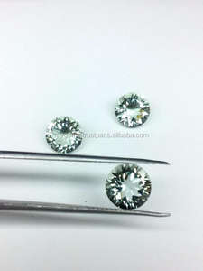 Piedra de Amatista Verde Hidro de Grado AAA, Corte Cóncavo, 8 mm, Tratada con Calor - Product Image 2