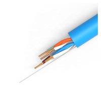 Cable Ethernet LAN UTP Cat5e Sin Blindaje para Interiores, 4 Pares, 24AWG, CCA, 305m/1000 pies, Cubierta de PVC/LSZH, Conductores OFC/BC/CU/CCA