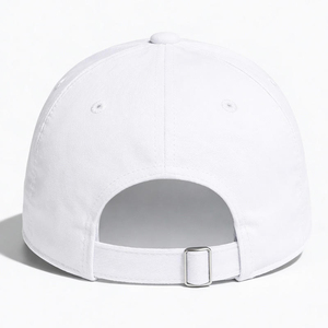 100% Cotton Suede Material White Baseball Cap Customization Popular 6 Panel Personalized Letter Design Hand Embroidery <b>Hat</b> - Product Image 5