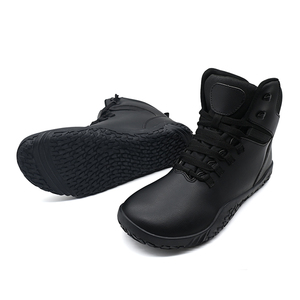 Bottes <span class=keywords><strong>d</strong></span>'<span class=keywords><strong>hiver</strong></span> extérieures pieds nus pour hommes chaussures de randonnée imperméables avec zéro chute chaude et légère pour l'automne et le printemps ski promenades sur neige - Product Image 1