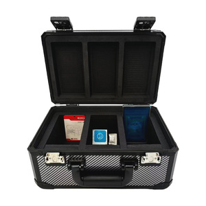 กล่องเก็บการ์ดอลูมิเนียมพร้อมกุญแจ <span class=keywords><strong>TSA</strong></span> สำหรับการ์ด PSA เกรดแล้ว กล่องเก็บการ์ดสะสม กล่องจัดระเบียบการ์ด - Product Image 4