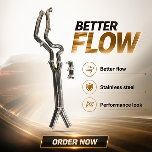 Kit de pièces de performance OEM Premium T304 pour M3 G80 M4 G82 3.0T, tuyau SS304 personnalisé en usine pour la course automobile et l'amélioration de la puissance - Product Image 2