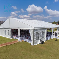 Prix d'usine Tente de mariage Tente transparente en aluminium de luxe Chapiteau de fête transparent pour l'extérieur
