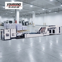 Machine de laminage de carton ondulé à servomoteurs