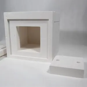 उच्च गुणवत्ता 1800c अपवर्तक सिरेमिक फाइबर हीटिंग चैंबर कम थर्मल चालकता उच्च तापमान के लिए अनुकूलन योग्य आकार - Product Image 3