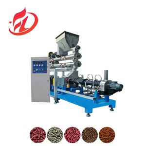 Nueva Máquina de Pellets de Alimento para Bagre Flotante de Doble Tornillo de Alta Productividad, 200 kg/h, Planta de Procesamiento de Alimento para Peces Eléctrica Automática - Product Image 1