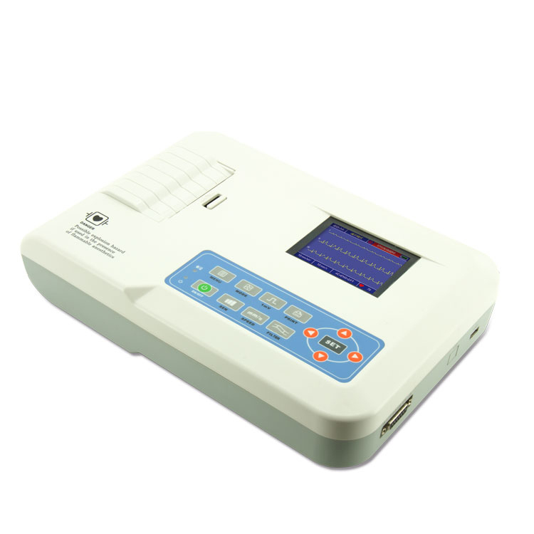 Contec Китай цифровой три канала ECG300G 3 канала низкая цена электрокардиограф